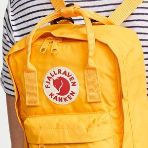 Yellow Fjall Raven Kanken Backpack